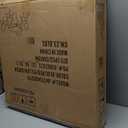 Flash Furniture Mindy Kids 5-Piece set Folding Square Table and Chairs Set for Daycare and Classrooms, Children's Activity Table and Chairs Set, Multicolor (Blue)