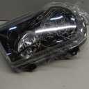 Headlights Assembly Compatible with 2005 2006 2007 2008 2009 2010 Chrysler 300C Halogen Type Head Lamps, Black Housing