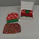 UPINS Christmas 18 Inches Doll Clothes and Accessories Winter Doll Outfits Set Christmas Deer Costume Includes Tutu Dress Vest T-Shirt Shoes Hairpin Socks for 18 Inch Doll Girls Gifts