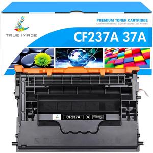 TRUE IMAGE Compatible Toner Cartridge Replacement for HP 37A CF237A 37X Work for Enterprise M607n M608dn M609 M608n M607dn M608x M609x MFP M632 M631 M631h M633fh Printer (Black, 1-Pack)