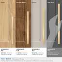 Amerock Cyprus 10-1/16 inch (256mm) Center-to-Center Champagne Bronze Cabinet Pull, BP26210CZ