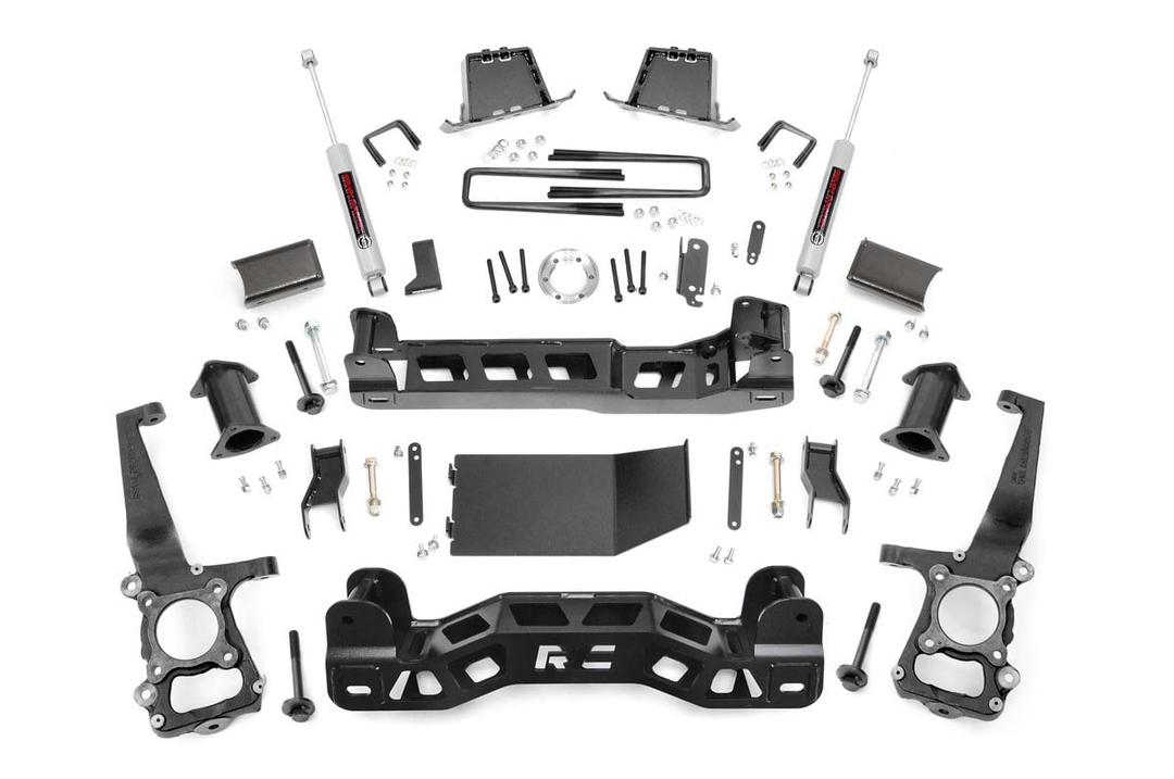 Heavy Duty Suspension Rough Country 4"/6" Lift Kit Sub-Box / Hardware & Brackets (Part # 575INSTBAG)