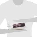 Rowenta Travel Iron, Pro Compact Stainless Steel Soleplate Hand Held Steamer Iron for Clothes, 200 Microsteam Holes, 1000 Watts Ironing, Fabric Steamer, Dual Voltage, Mini Iron, Purple, DA1560