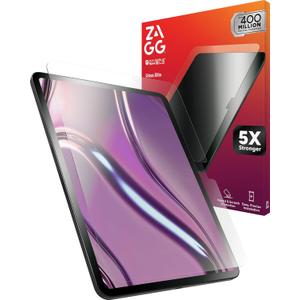 ZAGG Glass Elite Screen Protector for iPad 11-inch (A16) & iPad 10.9-inch (10th Gen) - 5X Stronger Tempered Glass, Smudge-Free, Easy Installation, Eco-Friendly with Recycled Glass