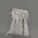 Caviar Spoons Mother of Pearl Mop Spoons with Hand Craft W Round Handle for Caviar, Egg, Ice Cream, Salt, Coffee Serving, Restaurant Serving Set(6 Pieces,3.55 Inch)