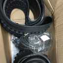 Hycline 2-Pack Mountain Bike Tires Set: 20/24/26/27.5-inch Folding Replacement High-Performance Wear-Resistant Bicycle Tires and Pair Inner Tubes with Tire Levers for MTB Off-Road Bike