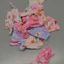 16 Pcs 36 Years Thumb Sucking Guard Gloves for Kids Stop Thumb Sucking Chewy Compression Gloves Breathable Finger Nail Biting Stopper for Girls Boys 8 Cute Style, 8 Pairs