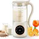 Dancongtea 48 oz Nut Milk Maker Machine with 16 Blades, 8 in 1 Automatic Homemade Almond, Oat, Soy, Plant-Based Milk and Dairy Free Beverages, Almond Maker, Self-cleaning, Keep Warm/24-Hour Delay