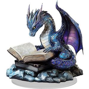 CAEJCCL Clear Desktop Decorative Sign Dragon Read Book Gifts for Women Friends Coworker Funny Acrylic Desk Decoration Sign for Home Office Decor with Stand 7.8 Inch