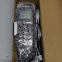 Landline Phone, Corded Phone for Home, Mini Wall Telephone with Caller ID, Vintage House Phone with LCD Display, Incoming Memories/Memories Checking/Call Back Function (Black)