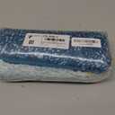 OLANLY Luxury Toilet Rugs U-Shaped 24x20, Extra Soft and Absorbent Microfiber Bathroom Rugs, Non-Slip Plush Shaggy Bath Mat, Machine Wash Dry, Contour Bathroom Mats for Toilet Base, Peacock Blue