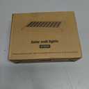 NIORSUN Solar Fence Lights 7 Pack, 3000K Warm White with 4 Spot Lenses, 100 Lumens Wider Coverage, IP65 Waterproof, Auto On/Off, Peel and Stick for Fence, Deck, Wall, Garden