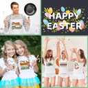 Estune 30 Pcs Easter Iron on Transfers He is Risen Iron on Decals Patches Christian Religious Cross Heat Transfers Vinyl Easter Heat Decals for Clothes Bag Covers DIY Decorations