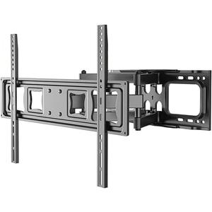 LAFLAURENT Full Motion TV Wall Mount for 37-80" TVs, Cold-Rolled Steel, VESA 200x200 to 600x400mm, Swivel 120° & Tilt, Supports Up to 99lbs, Durable & Easy Installation pack of 2