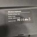 Wireless Keyboard and Mouse - Large Print Wireless Keyboard, KOPJIPPOM 2.4G Full Size Keyboard and Mouse Set with Big Letters and Backlight Key for Seniors, Compatible for Windows, Laptop, PC, Black