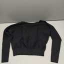 Black Thermal Loungewear 2 Piece, Small