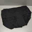 MISSWHO Underwear Women Cotton Stretchy Soft Panties FULL Coverage Comfortable Black Briefs For Ladies 4 Packs 2X-Large