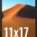 LaVie Home 11x17 Picture Frame for Wall Display, 11x17 Black Picture Frame with HD Plexiglas, 11 x 17 Poster Frame 1 Pack, Display Frame for Vertical or Horizontal, Classic Collection