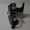 AMZCHEF Cold Press Juicer, Juicers Machines - 5.2" Masticating Juicer for Whole Fruits & Vegetables, Stainless Steel Easy to Clean, Large Auger, Triple Strainers, Silver