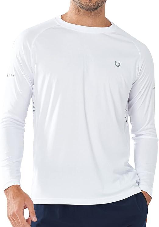NORTHYARD Men's UPF 50+ Sun Protection Shirts Long Sleeve Quick Dry Lightweight Shirt Fishing Hiking Rash Guard UV SPF, L