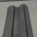 Large Stone Dish Drying Mat for Kitchen, Collapsible Diatomaceous Earth Drying Pad, Ultra Absorbent Instant Dry Kitchen Countertop Mat for Dishes, Bottles & Cups, Space-Saving, Fits Any Dcor, 24"16" (Dark Gray)