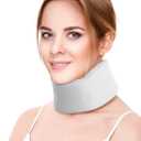 Neck Brace for Sleeping,Large Soft Foam Cervical Collar for Neck Pain and Support Relieves Spine Pressure, Universal Wraps Keep Vertebrae Stable for Relief of Cervical Spine Pressure