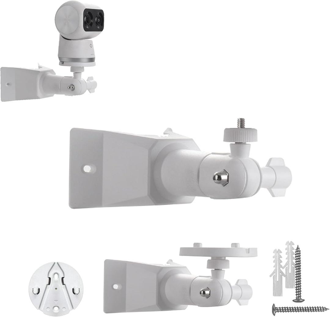 WiTi Corner Mount Bracket for eufy Indoor Camera S350, and Camera with Standard 1/4 Screw