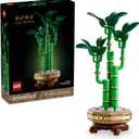 LEGO Botanicals Lucky Bamboo Building Set - Artificial Plant for Indoor Home Dcor, Adults Ages 18+ - Fake Plant Decoration for Table, Desk, Office - Unique Gift for Her & Him - 10344