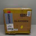 GLAHODEN Enclosed Retractable Air Hose Reel, 3/8 in x 80 Ft Hybrid Hose Air Compressor Hose Reel with 6 Ft Lead in Max 300 PSI Patented Design for Any Length Lock 180Swivel Bracket Quick Coupler