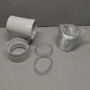 STV-M Space-Saving Dryer Vent  Airtight Seal, Durable Build, Complete Duct Connection Kit  Designed for Tight Spaces by Ziggurat