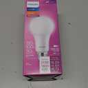 PHILIPS LED 150-100-50W A21 1-Pack 3-Way Soft White (2700K) 2150-1600-620 Lumen (18.5-13-6W = 150-100-50W) Frosted Flicker-Free Light Bulb