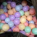 GOGOSO Ball Pits Balls for Toddlers Pack of 50 100 200 Plastics Shape Ball Non-Phthalate Non-BPA Non-Toxic 2.2-Inch Crush Proof Play Balls