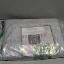 Premium Microfiber Indoor Door Mat 32"x48" Washable Entry Mat, Non-Slip, Waterproof Backing, Super Absorbent, Low Profile Entryway Doormat for Indoor Entrance (Light Gray Fibers)