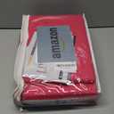 LinenHouse Premium Quality 3-Piece Duvet Cover Set with Zipper Closure & Corner Ties,Solid 1000-TC Ultra Soft Pillow Shams 100% Egyptian Cotton (Queen/Full/Full XL 90x90, Hot Pink)