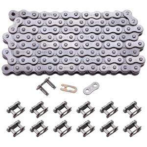 Heavy-Duty 420 Drive Chain - 120 Links for Various 50cc 70cc 90cc 110cc 125cc150cc ATVs, Quads, Go-Karts & Mini Bikes