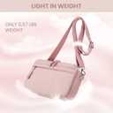 VONAL Wristlet Wallets for Women, RFID Wristlet Purse Built in Wallet, Small Nylon Crossbody Bags, Credit Card Holder