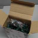 PREXTEX 100 Count Clear Christmas Lights - 20 ft Ultra Bright String Lights with Green Wire for Indoor and Outdoor Use, Christmas Trees, Holidays, Patios and Garden