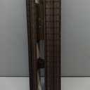 LazBlinds No Drill Cordless Bamboo Roman Shades, 33" W x 64" H, Espresso