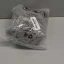 HFCNMY Stretch Knitted Jacquard Ottoman Cover - Thick Washable Slipcover for Square Storage Ottoman With Elastic Bottom, Gray, Large (Grey)