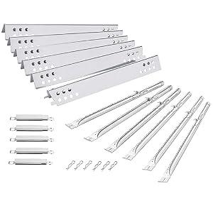 463245917 Heat Tent Burners Grill Parts for Charbroil Performance 6 Burner Grill Replacement Parts 463244819 463276517 463276617 G470-0004-W1A Heat Tent Burner Tube 466245917 Charbroil Grill Parts