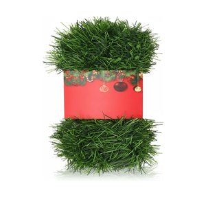 49 ft Green Christmas Garland Decorations Artificial Greenery 3.5" Wide Pine Garland PVC Soft Christmas Decorations for Indoor Outdoor Tree Stair Banister Fireplaces, 1 Pcs, 49 ft Each