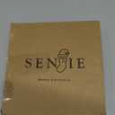 Senjie Velvet Large Christmas Bows for Staircase Garland Wreath, 20in x 8in Vintage Ribbon Bows with Twist Tie for Xmas Tree Holiday Indoor Outdoor Decorations (6Pcs, Khaki) (20 x 8 Inch, Width of 1.5")