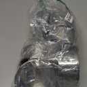 TeamFar 4 Inch Cake Pan, 6 Pcs Layer Baking Round Cake Pans Set Stainless Steel, For Baking Steaming Serving, Healthy & Sturdy, Mirror Finish & Dishwasher Safe (Silver)