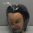 100% Real Hair Mannequin Head Hair Styling Training Head Manikin Cosmetology Doll Head Hairdresser Practice Training Head Hair Mannequin for Braiding Mannequin Head Doll for Girls