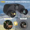 10x25 Binoculars for Adults High Powered - Compact Binocular for Kids Easy Focus with Long Range View - Small Binoculars for Bird Watching Cruise Ship Hunting Travel Sports