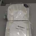 Automatic 5.4L/1.4Gal Pet Waterer, Pet Automatic Dog Water Dispenser Gravity Stainless Steel Water Feeder, Large Capacity Feeding Bowls for Cats and Medium & Large-Sized Dogs (White, Water)