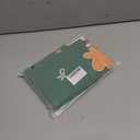 ANNA QUEEN Merry Christmas Luggage Cover, Holiday-Themed Protector with Santa, Gingerbread & Snowman, Stretchable & Washable Travel Sleeve for 20-34 Inch Luggage (#28)