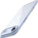 JETech Case for iPhone Air, Shockproof Phone Bumper Cover, Solid Color Matte TPU Frame, Anti-Scratch Clear Back, 6.5-Inch Display (Sky Blue)