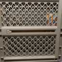 Toddleroo by North States - Supergate Ergo Baby Gate: Plastic Baby Gate for Stairs & Doorways - Adjustable Indoor Safety Gate - Made in USA - 26 to 42 Inches Wide - 26 Inches Tall - Sand