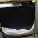 LEVEL8 Zipperless Checked Luggage Large Suitcase with Wheels 28 Inch Black